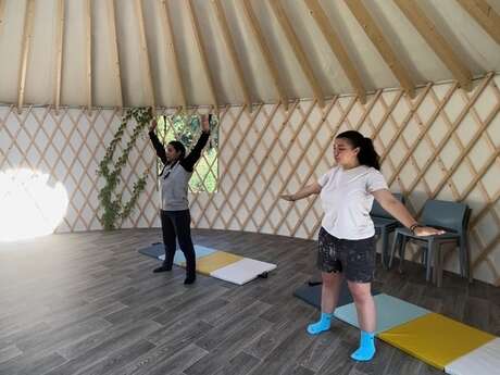 Sophrologie : lâcher-prise au coeur d'une yourte