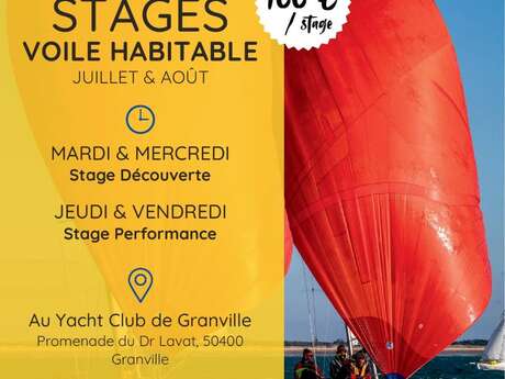 Stages de voile en habitables (J80)