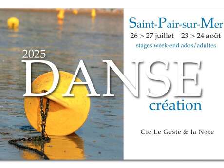 Stage week-end : Danse Création Ados / Adultes