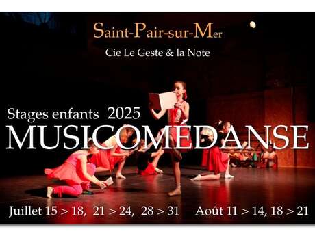 Stages enfants Musicomédanse