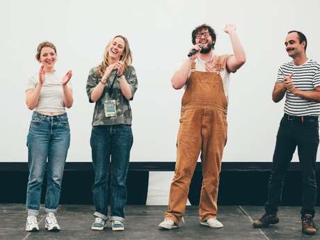Spectacle de Stand-Up de Monsieur Moustache et Chloé Fortin à La ferme de la Chèvre-Rit