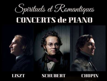 Concert de piano : Spirituels & Romantiques