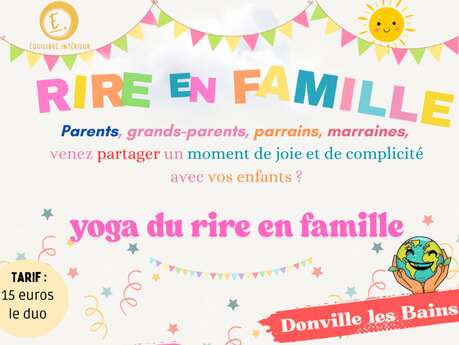 Yoga du rire en famille