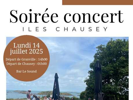 Soirée concert aux Îles Chausey avec Enomystik