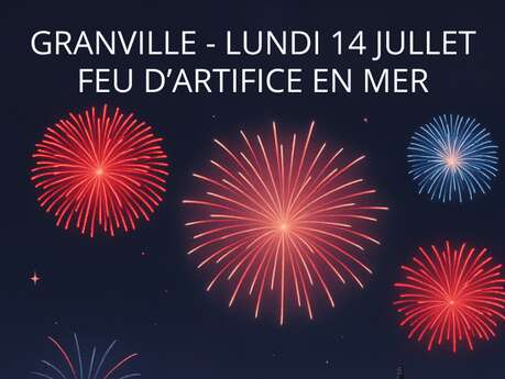 Feu d'artifice en mer