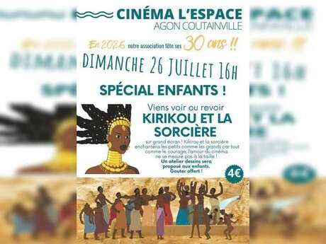 Ciné spécial enfants "Kirikou et la sorcière"