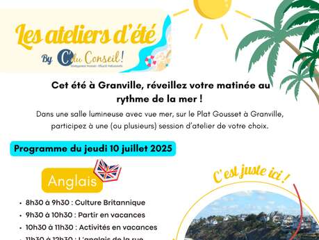 Les ateliers d'été by C'du Conseil