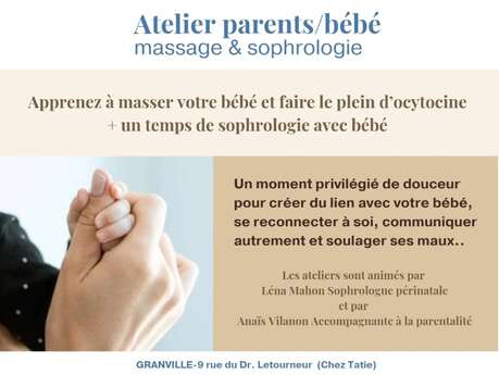 Atelier maman/bébé Massage & Sophrologie