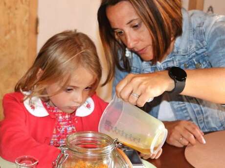 Atelier création de cosmétique