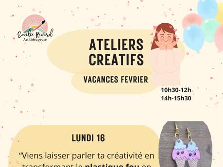 Ateliers créatifs "plastique fou"