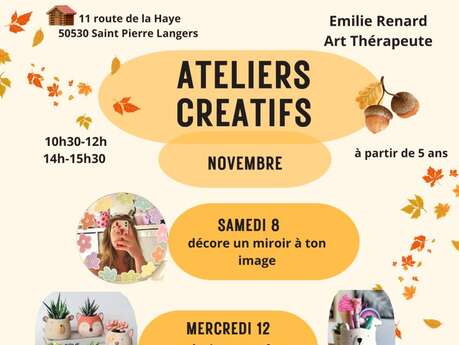 Ateliers créatifs