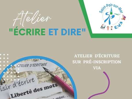 Atelier d'écriture