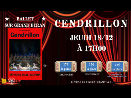 Ballet sur grand écran : cendrillon