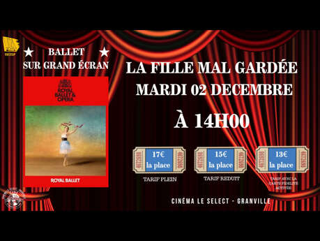 Ballet sur grand écran : la fille mal gardée
