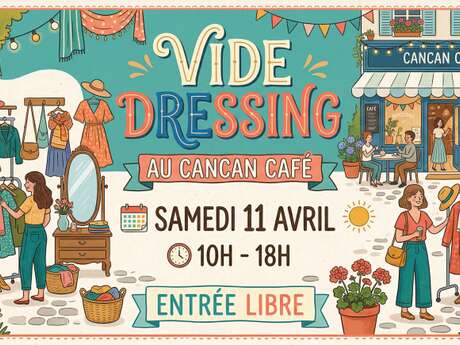 Week-end vide dressing chez Cancan Café