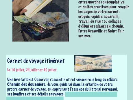 Carnet de voyage itinérant