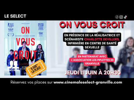 Ciné-débat : on vous croit