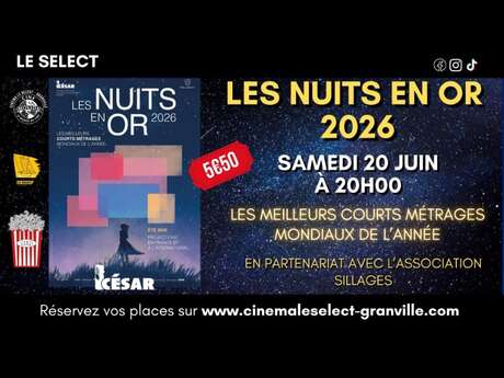 Les meilleurs courts-métrages du monde: Les nuits en or 2026
