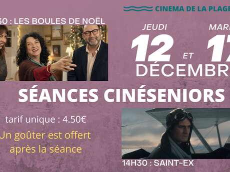 CinéSeniors "Les boules de Noël" ou "Saint-Ex"