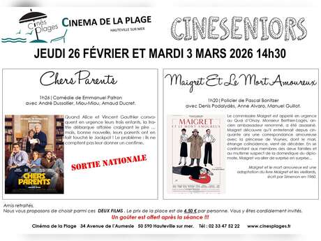 Ciné Seniors "Chers parents" ou "Maigret et le mort amoureux"