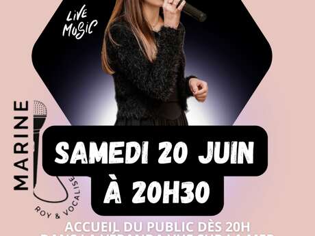 Fête de la musique : concert avec Marine ROY