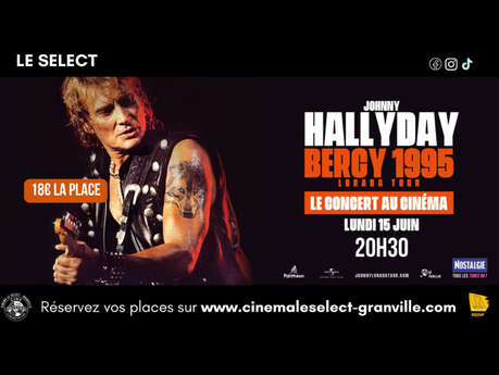 Ciné-concert : Johnny Halliday Lorada tour - Bercy 1995