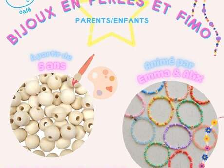 Atelier parents-enfants > Bijoux en perles et pâte fimo