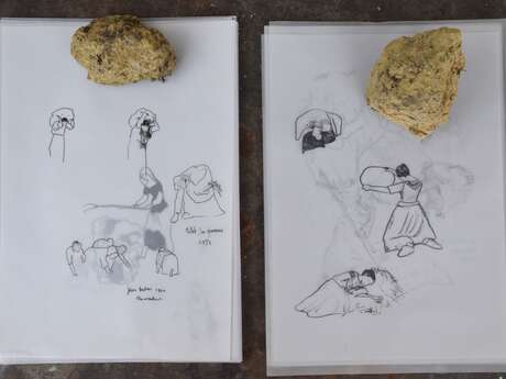 Jeudi des thés - Coline Cuni - résidence d'artistes des Fours à Chaux