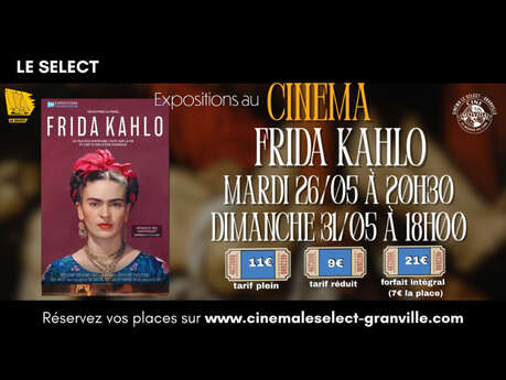 Exposition sur grand écran : Frida Kahlo
