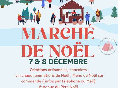 Marché de Noël : chocolat, vin chaud et créations artisanales