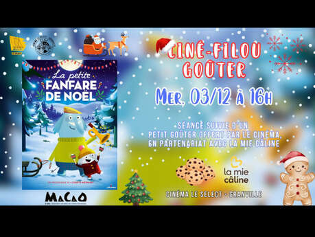 Ciné-goûter : la petite fanfare de noël