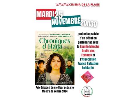 Ciné-débat "Chroniques d'Haïfa"