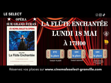 Opéra sur grand écran - La flûte enchantée