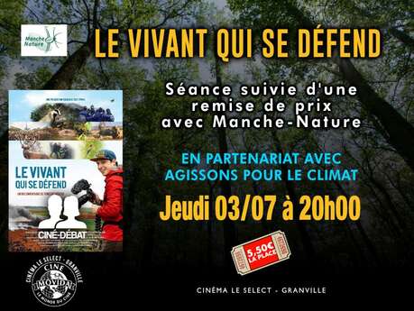 Ciné-débat : le vivant qui se défend