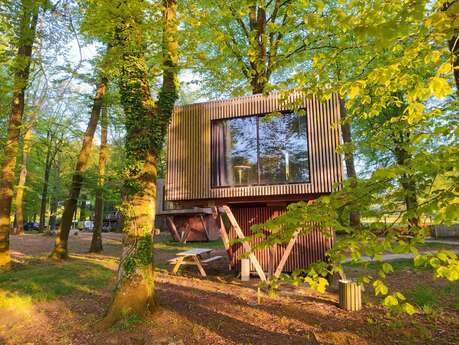 Lodges sur pilotis à L'Etape en Forêt