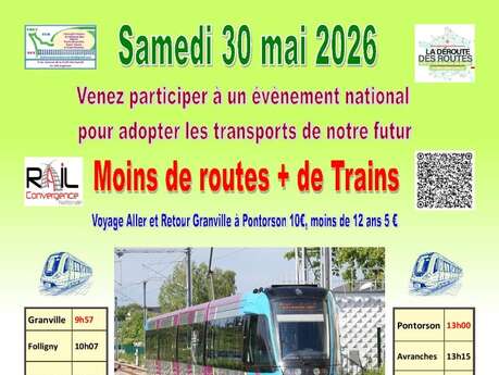 Promotion du train dans le sud-manche