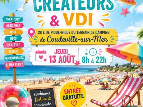 Marché de l'été de Coudeville plage