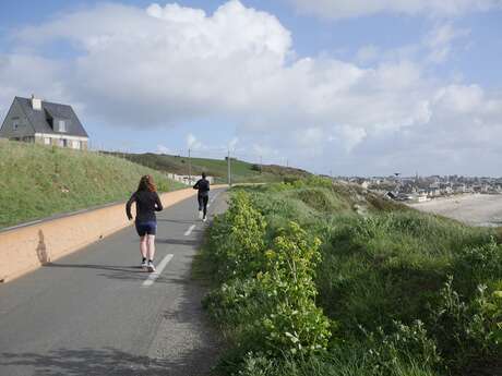 Parcours n°1 : boucle urbaine de Saint-Pair-sur-Mer à Granville