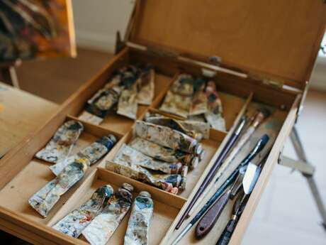 Atelier peinture au musée