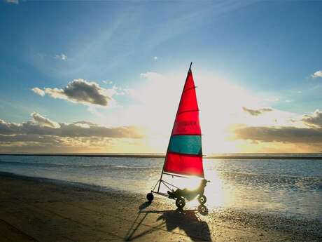 Nocturne en char à voile