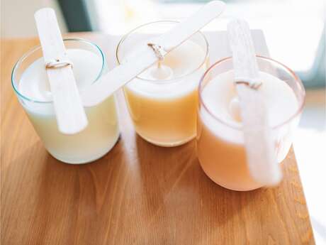 Atelier d'automne : fabrication de bougies