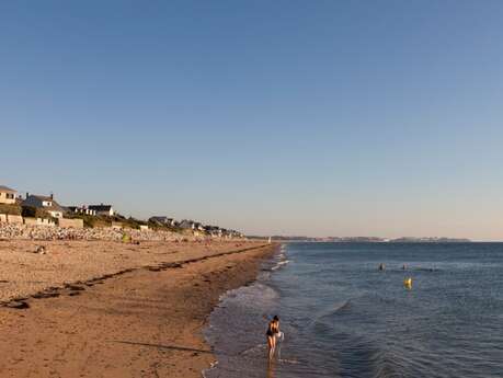 À pied - De la plage aux prés-salés