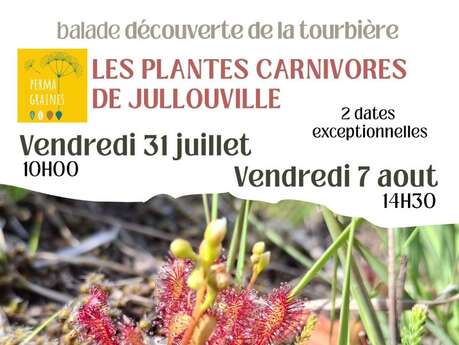 Découverte des plantes carnivores et de la Tourbière de Jullouville