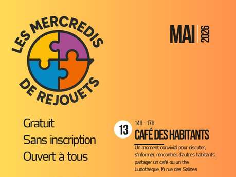 Mercredi de rejouets : Café des habitants