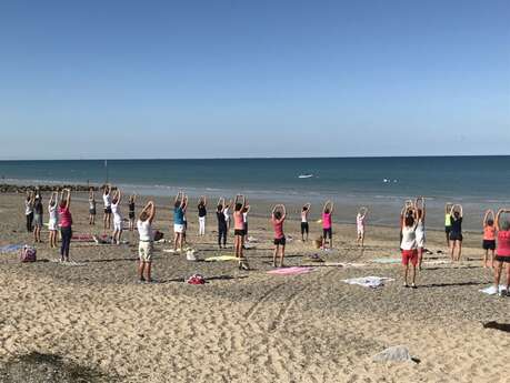 Réveil musculaire sur la plage