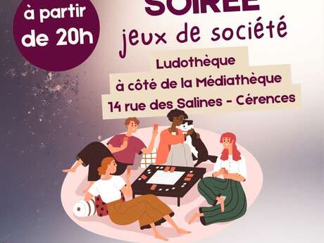 Soirée jeux de société