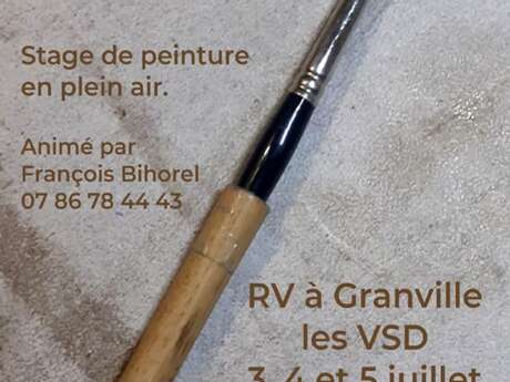 Stage dessin peinture en plein air
