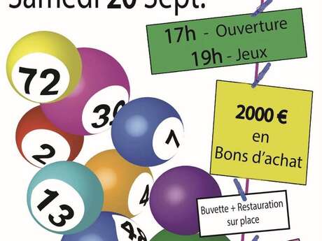 Loto du Cercle des XVII