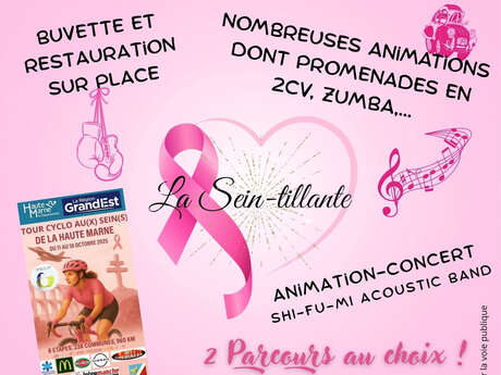 La Sein-tillante – Journée Octobre Rose à Valcourt