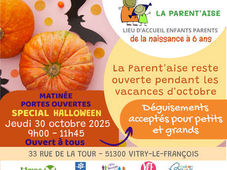 La Parent'aise : Matinée portes ouvertes "spécial Halloween"